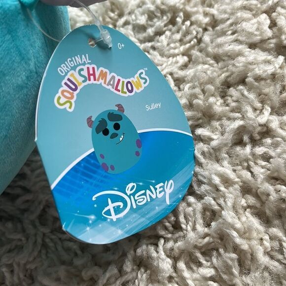 10" Squishmallow Kellytoy Plush Pixar Sulley Ultrasoft Stuffed Animal Plush Toy - Picture 9 of 12